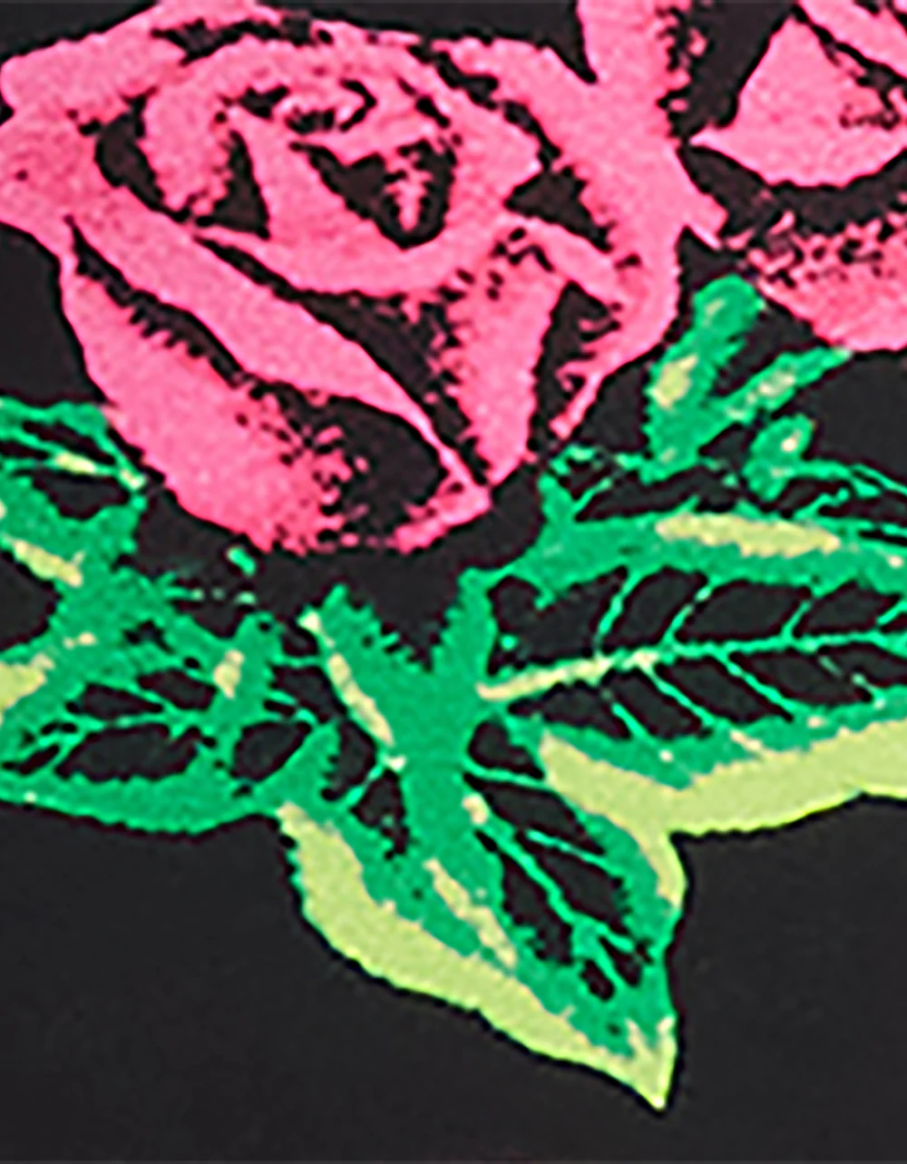 80TH BASH SNAP FRONT MINI SKIRT ROSES | RE:LUV - Image 7