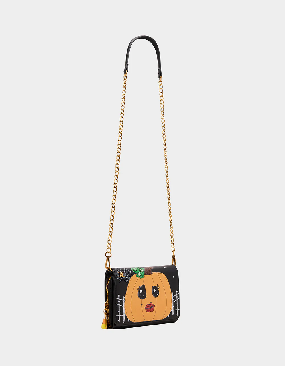 GOURDGOUS WALLET ON CHAIN BLACK MULTI - Image 3