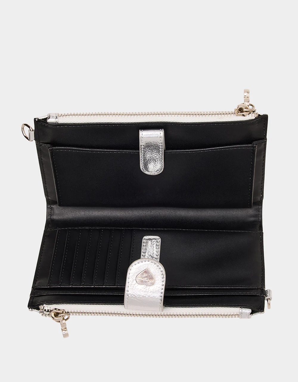 WALLET ON CHAIN PHONE HOLDER SILVER - Image 5
