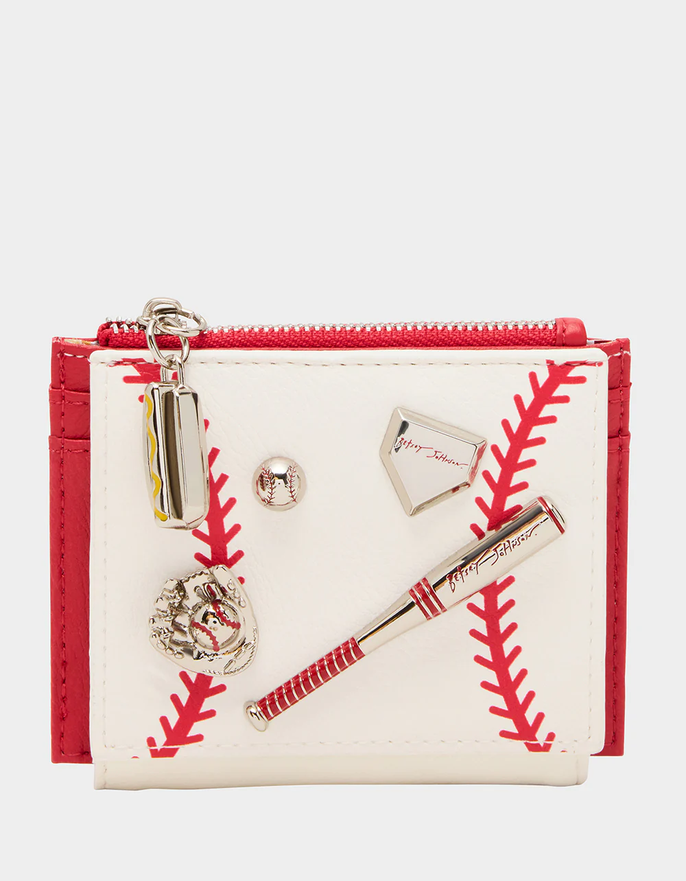 PLAYING THE FIELD WALLET CREAM