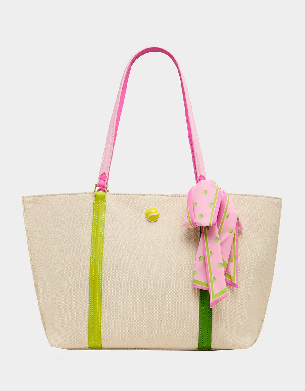 MISS MATCH TOTE NATURAL MULTI