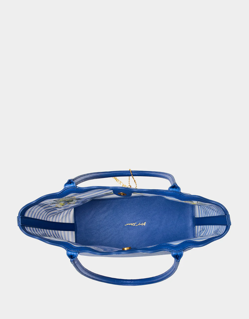 MESHIN AROUND TOTE BLUE/STRIPE - Image 4