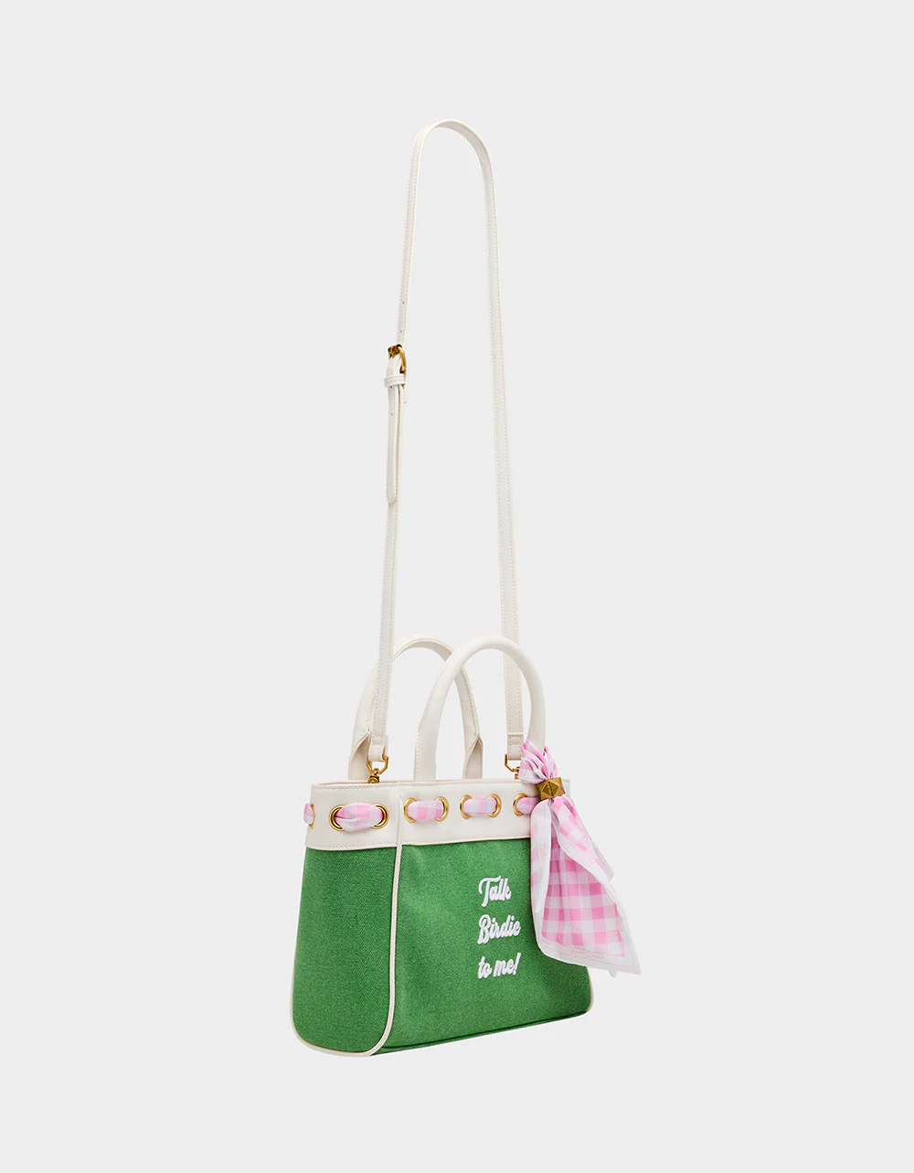 TALK BIRDIE TO ME SATCHEL GREEN - Image 3