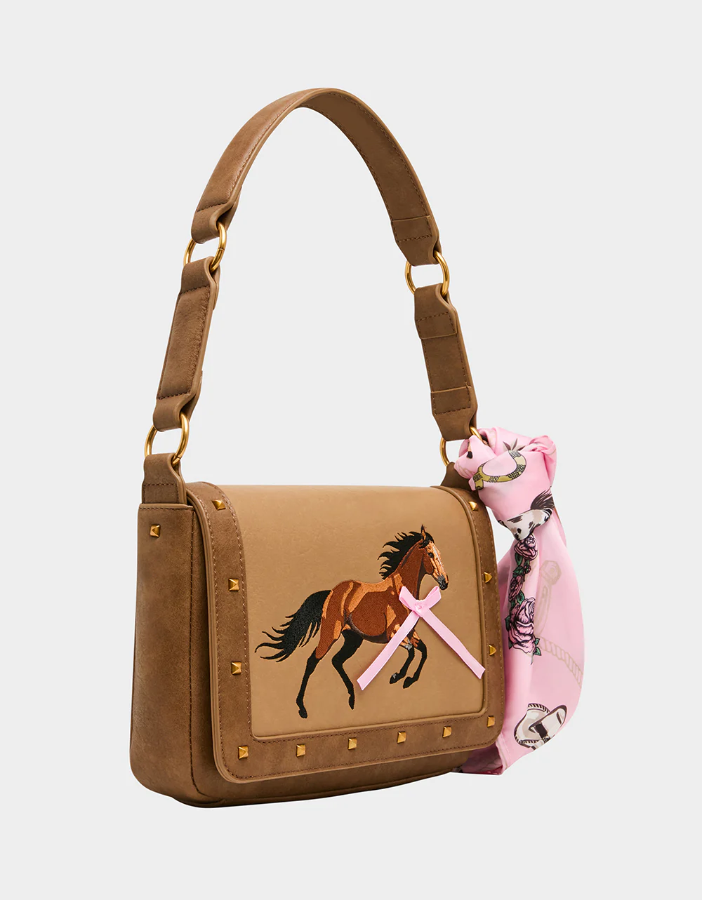 THE MANE EVENT SHOULDER BAG BROWN - Image 2