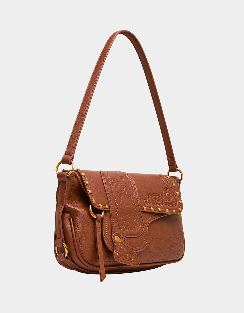 WE RIDE AT DAWN SHOULDER BAG CHOCOLATE - Image 2
