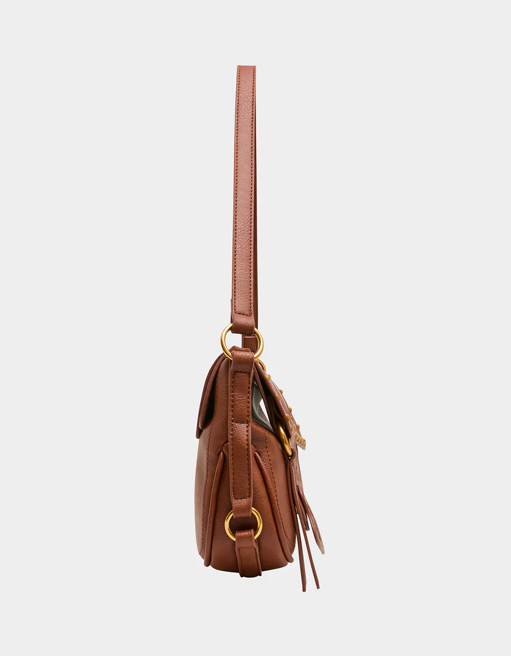 WE RIDE AT DAWN SHOULDER BAG CHOCOLATE - Image 3