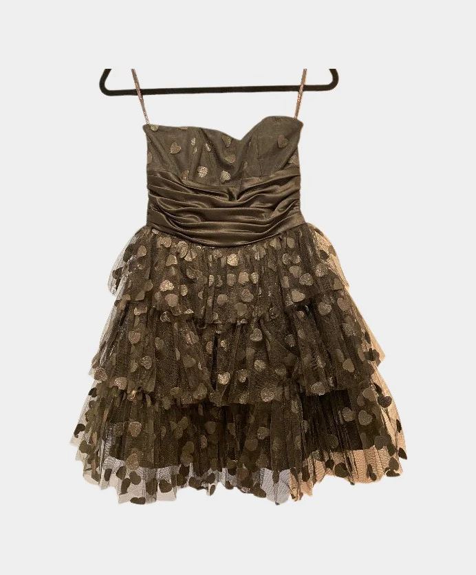 Black hearts formal party dress | RE:LUV