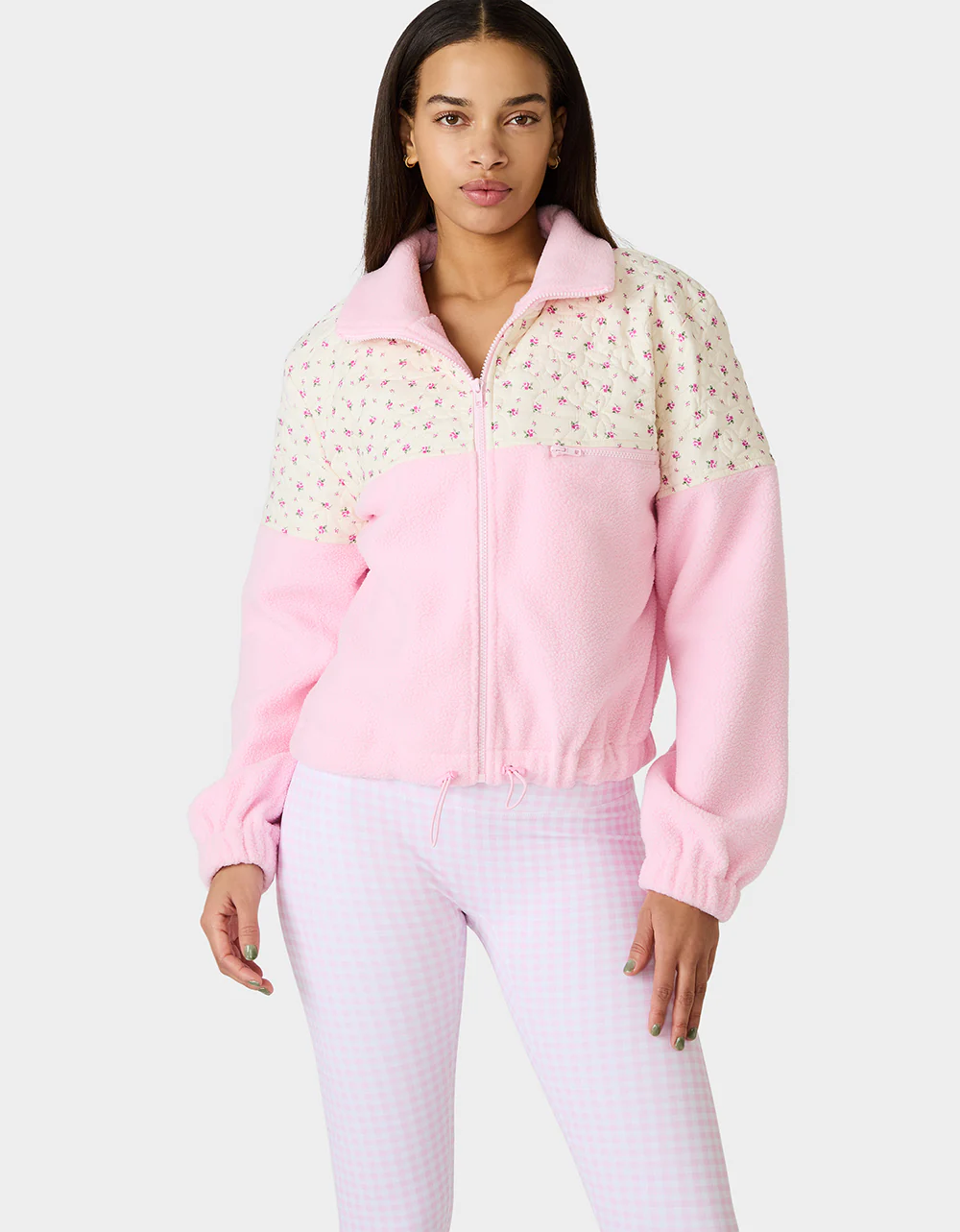 PRETTY IN PLUSH JACKET PINK