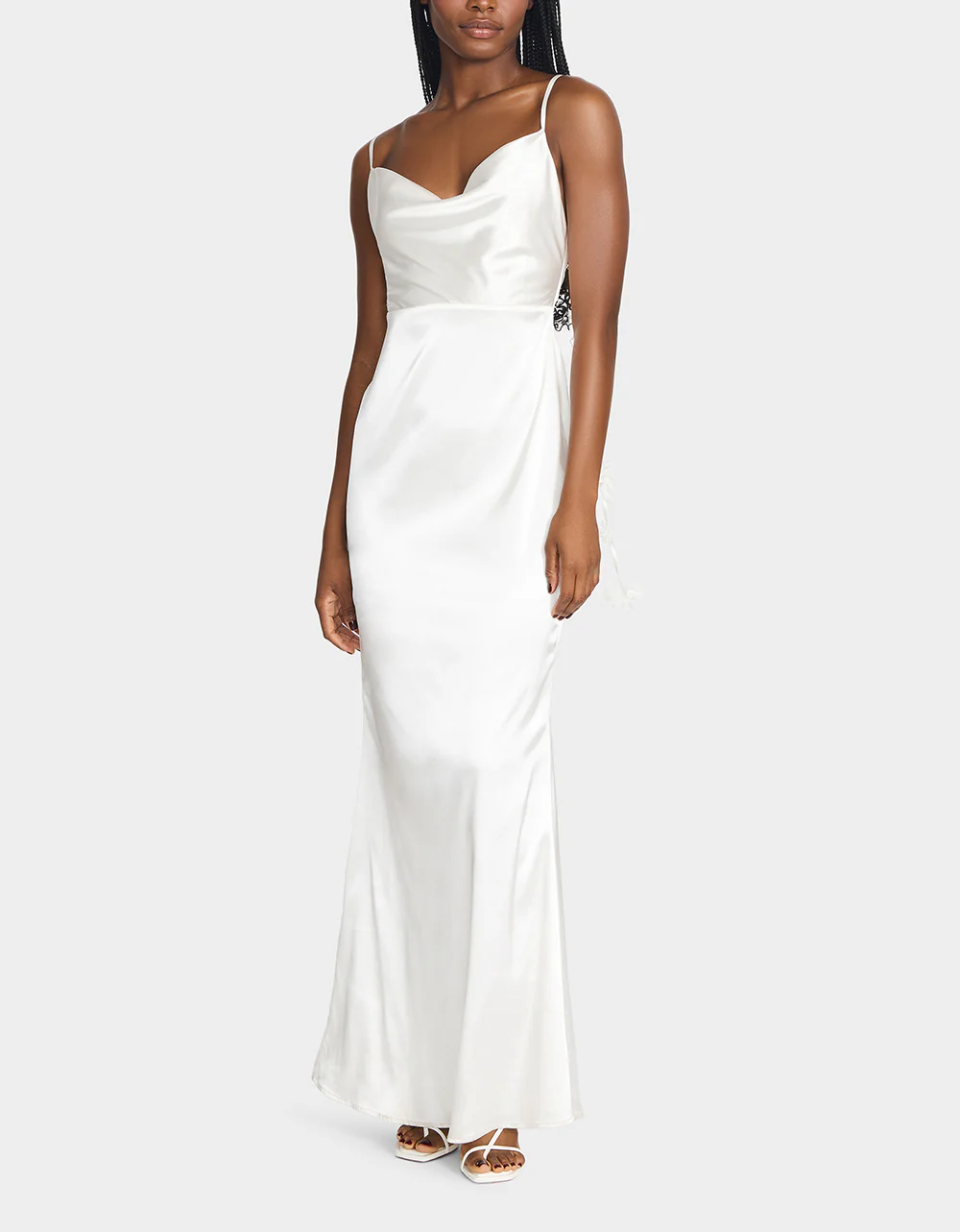 THREAD OF ROSES DRESS WHITE - Image 3