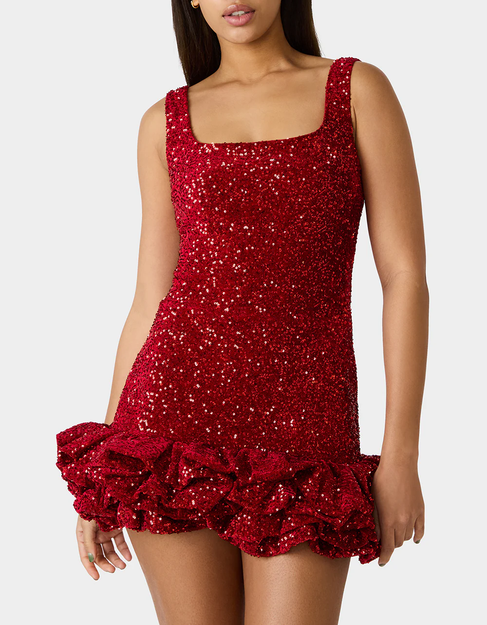 FESTIVE FLIRT DRESS RED - Image 2