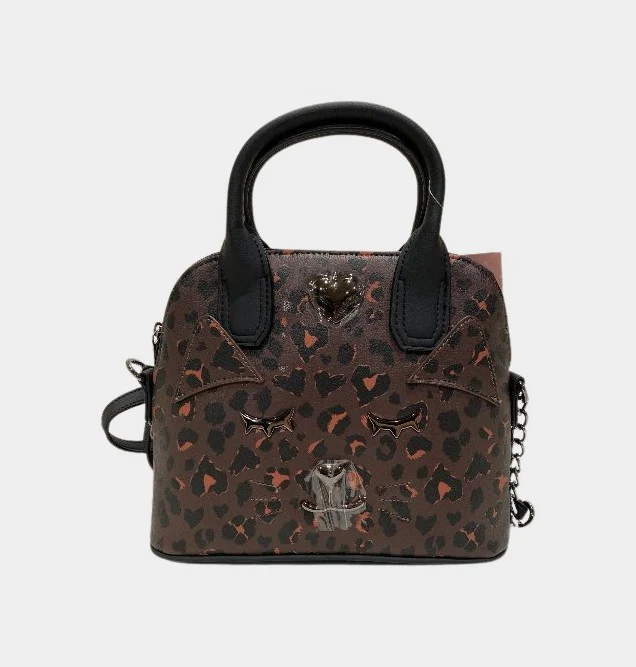 Leopard Kitty Large Crossbody | RE:LUV