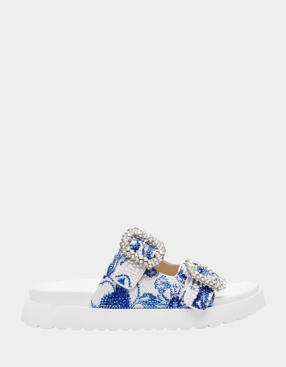 MATIE WHITE BLUE FLORAL