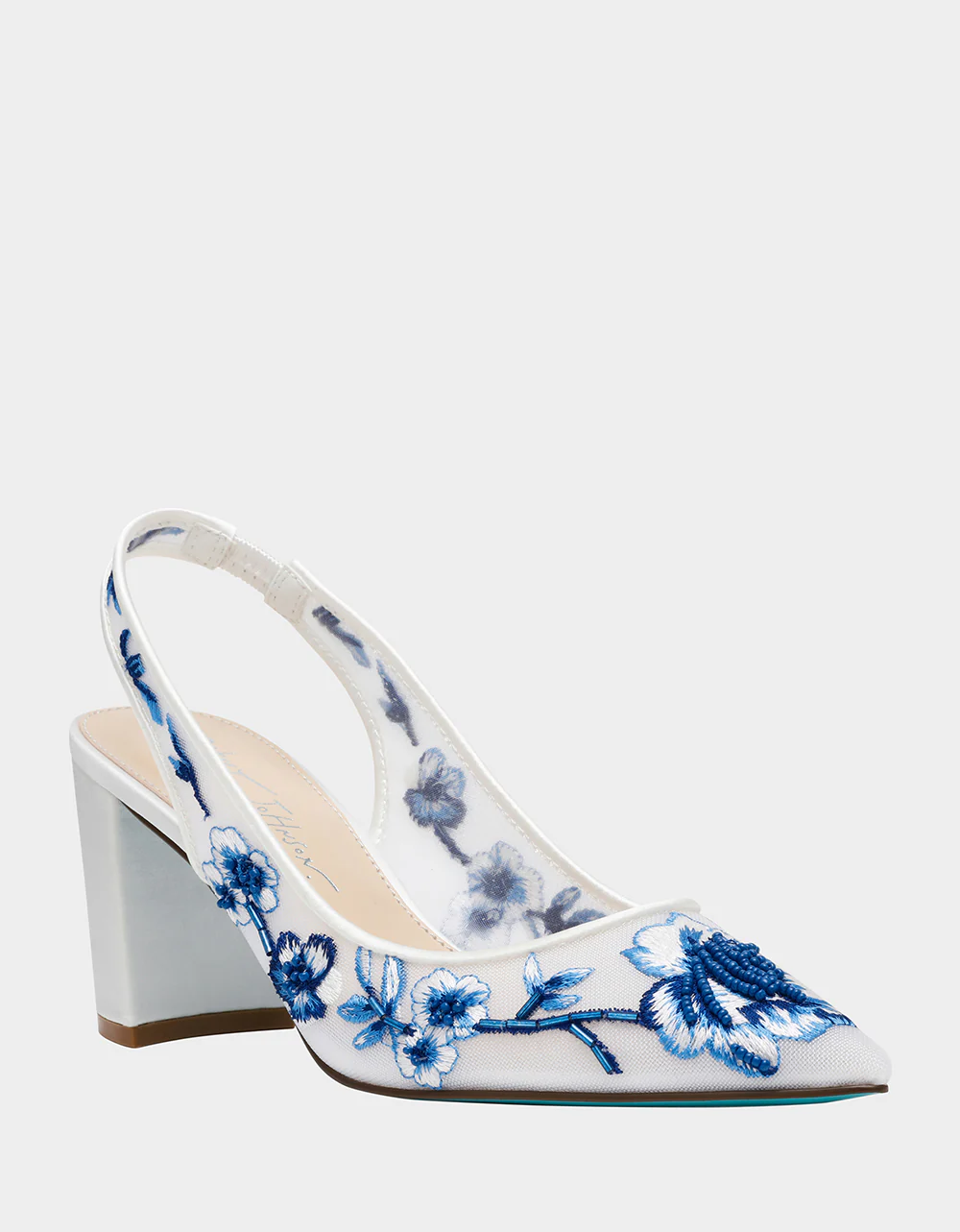 PAGE WHITE/BLUE FLORAL - Image 3